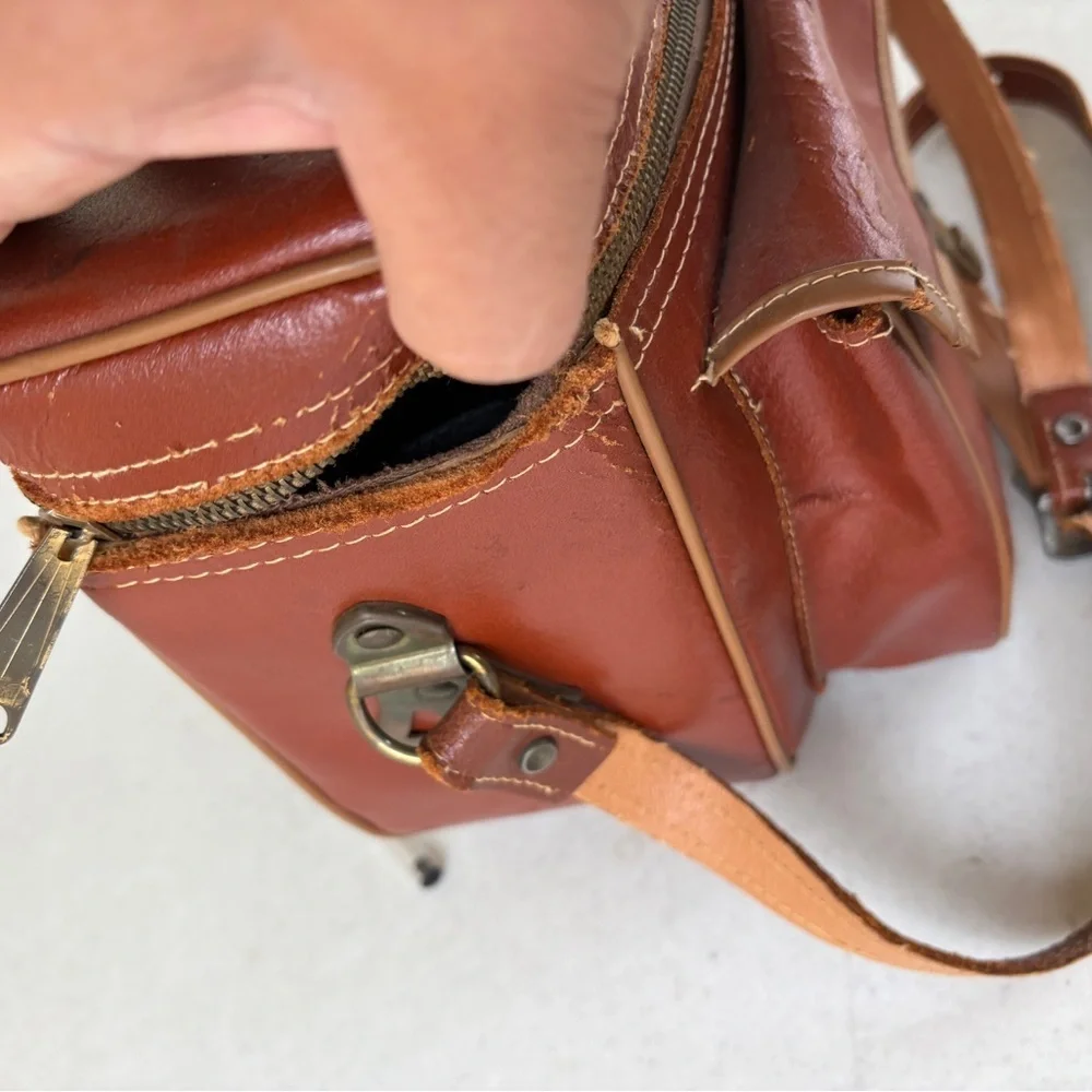 Vintage GE Exposure Meter with Brown Leather Case